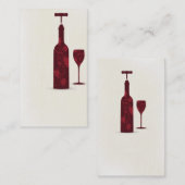 visitekaartje voor wijngaarden (Voorkant / Achterkant)