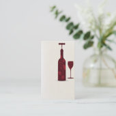 visitekaartje voor wijngaarden (Staand voorkant)