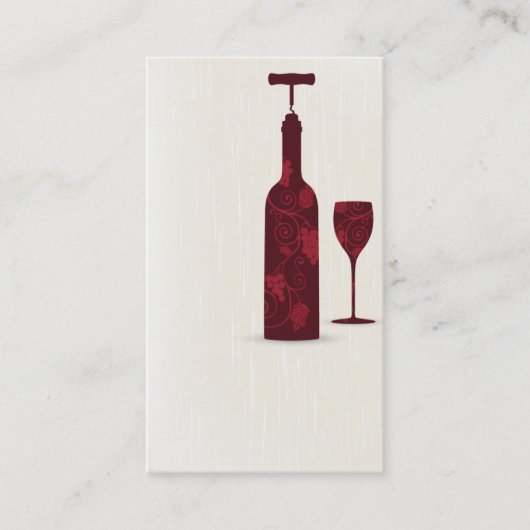 visitekaartje voor wijngaarden (Voorkant)