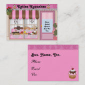 Visitekaartje voor winkelstijl op de bank (Voorkant / Achterkant)