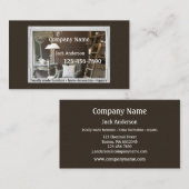 Visitekaartje voor woningdecoratie (Voorkant / Achterkant)