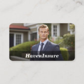 Visitekaartje voor woningverzekering/huisverzekeri (Voorkant)