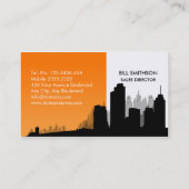 Visitekaartje voor zakelijk onroerend goed (Achterkant)