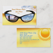 Visitekaartje voor zakenreizen (Voorkant / Achterkant)