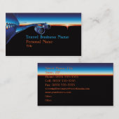 Visitekaartje voor zakenreizen (Voorkant / Achterkant)