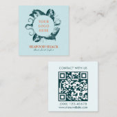  Visitekaartje voor zeevruchten Restaurant (Voorkant / Achterkant)