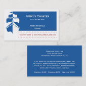 Visitekaartje voor zeilen / handvest (Voorkant / Achterkant)