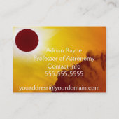 Visitekaartje voor zonnepanelen (Achterkant)