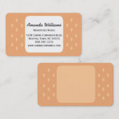 Visitekaartje voor zorgverlener en verpleegster (Voorkant / Achterkant)