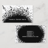 visitekaartje voor zwarte muziekexplosie (Voorkant / Achterkant)