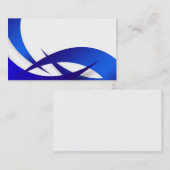 visitekaartje voor zwemstijl (Voorkant / Achterkant)