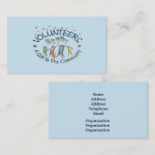 Visitekaartje vrijwilliger (Voorkant / Achterkant)