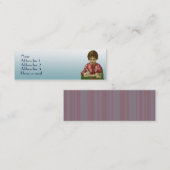 Visitekaartje Vrouw Schrijver (Voorkant / Achterkant)