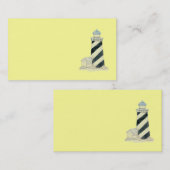 Visitekaartje vuurtoren (Voorkant / Achterkant)