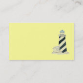 Visitekaartje vuurtoren (Achterkant)