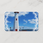 Visitekaartje vuurtoren (Achterkant)