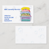 Visitekaartje wasgoed (Voorkant / Achterkant)