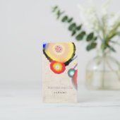 Visitekaartje waterkleurstoffen (Staand voorkant)