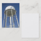 visitekaartje watertoren (Voorkant / Achterkant)