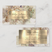 Visitekaartje Waterverf (Voorkant / Achterkant)