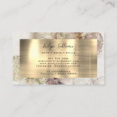 Visitekaartje Waterverf (Achterkant)