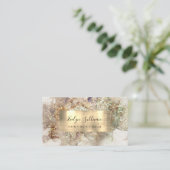 Visitekaartje Waterverf (Staand voorkant)