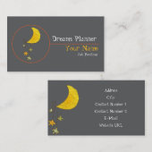 Visitekaartje Weddenschap Planner (Voorkant / Achterkant)