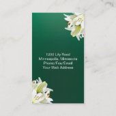 Visitekaartje Wedding Salon (Achterkant)