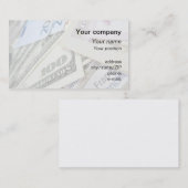 visitekaartje "Wereldgeld" (Voorkant / Achterkant)