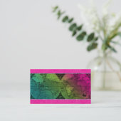 Visitekaartje Wereldkaart Wereldbol (Staand voorkant)