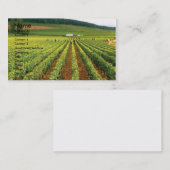 Visitekaartje wijngaarden (Voorkant / Achterkant)