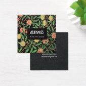 VISITEKAARTJE : WILLIAM MORRIS : POMEGRANAAT (Bureau)