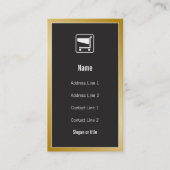 Visitekaartje winkelwagentje (Voorkant)