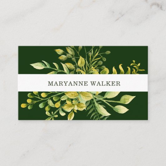 Visitekaartje winterolijven (Voorkant)