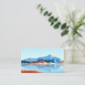 Visitekaartje wintervakantie (Staand voorkant)