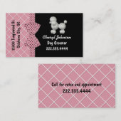 Visitekaartje Witte porseleinen (Voorkant / Achterkant)