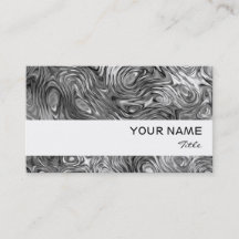 Visitekaartje witte streep, gekleurd