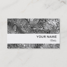 Visitekaartje witte streep, gekleurd