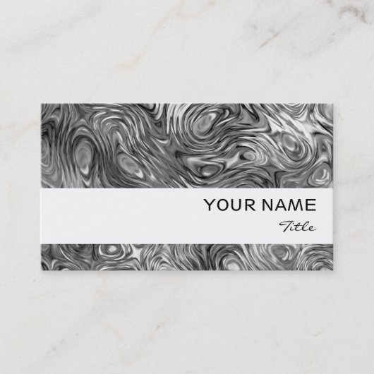 Visitekaartje witte streep, gekleurd (Voorkant)