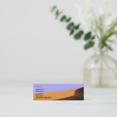 Visitekaartje woestijn (Staand voorkant)