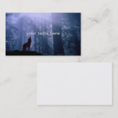 visitekaartje wolf (Voorkant / Achterkant)