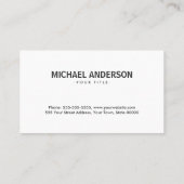 Visitekaartje wolken (Achterkant)