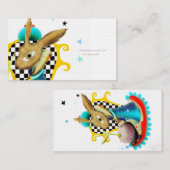 Visitekaartje Wonderland (Voorkant / Achterkant)