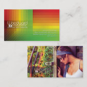 Visitekaartje Woodward Productions (Voorkant / Achterkant)