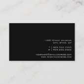 VISITEKAARTJE YOGA-instructeur (Achterkant)