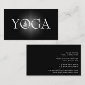 VISITEKAARTJE YOGA-instructeur (Voorkant / Achterkant)