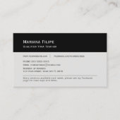 Visitekaartje, yogalessen foto aanpasbaar visitekaartje (Voorkant)