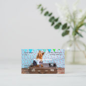 Visitekaartje Yorkie Hond - HAMbyWG (Staand voorkant)