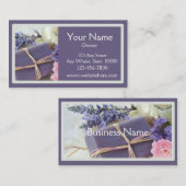 Visitekaartje zeep Visitekaartje (Voorkant / Achterkant)