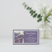 Visitekaartje zeep Visitekaartje (Staand voorkant)